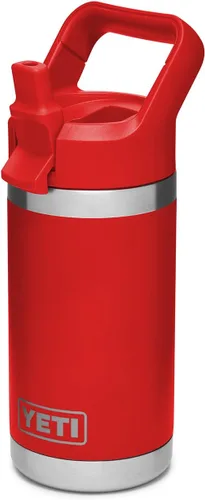 Miniatura 27 de YETI Rambler Jr. - Botella de 12 onzas para niños, con tapa con pajilla Rojo rescate