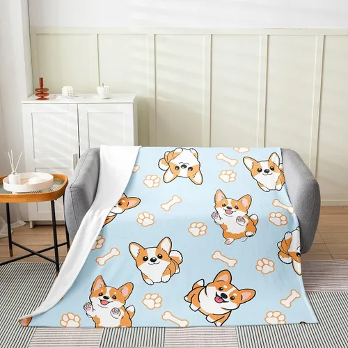 Miniatura 15 de Sun Moon - Manta de franela de forro polar de 40 x 50 pulgadas, para niños, bohemia, exótica, para todas las estaciones, para sofá, sofá, manta