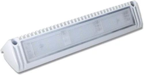 Raycharm Luminaria de inundación LED exterior de 13 pulgadas, haz de ángulo descendente de 40°, blanco frío de 6000 K, 12 V/24 V CC, salida de alto