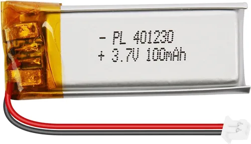 Miniatura 12 de Batería de polímero de litio 3.7V 1000mAh 102050 Lipo Batería recargable con cable Molex 0.049 in Conector para altavoz, rastreador GPS, dispositivo