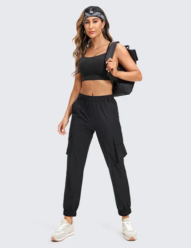 Miniatura 4 de CRZ YOGA Butterluxe - Brasier deportivo con espalda en Y para mujer, tirantes delgados, sin varillas, cuello redondo, atlético, acolchado, para yoga