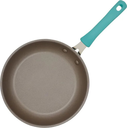 Miniatura 2 de Rachael Ray Cook + Create - Juego de utensilios de cocina antiadherentes de aluminio, 10 piezas, azul agave