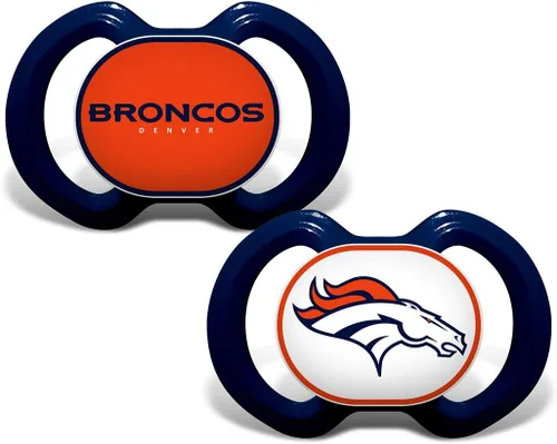 Miniatura 13 de Baby Fanatic NFL - Chupetes unisex para bebé, 2 unidades 3-Varios
