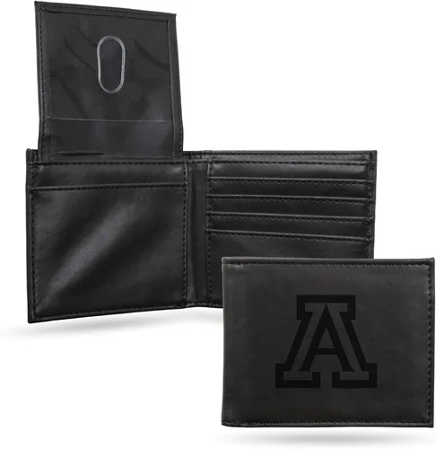 Miniatura 85 de NCAA Rico Industries Cartera Billetera con Grabado Láser Cartera Billetera con Grabado Láser - Diseño Delgado - Gran Regalo