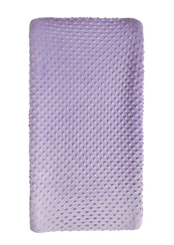 Miniatura 12 de Funda para cambiador, diseño de puntos súper suaves, agradable a la piel, transpirable, lavable, para bebé niño y niña (azul estate)
