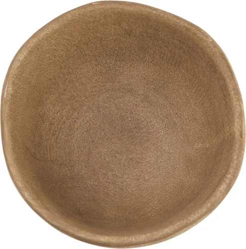 Miniatura 8 de Creative Co-Op - Maceta de terracota estilo bohemio con borde orgánico, color gris pardo mate