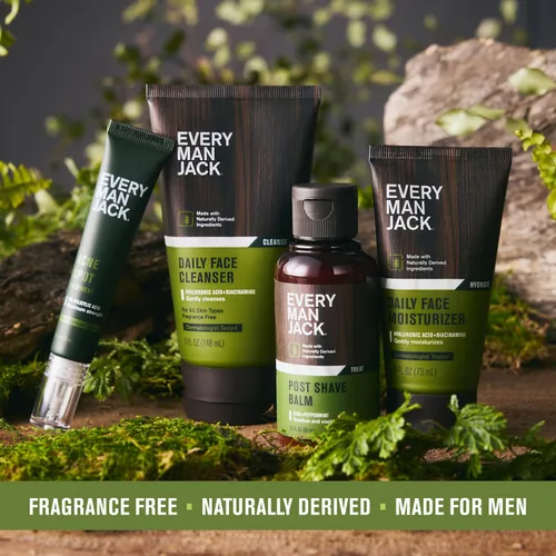 Miniatura 5 de Every Man Jack Bálsamo para después del afeitado para hombre, calma la irritación, enfría la piel, hidrata, absorbe rápidamente, fabricado