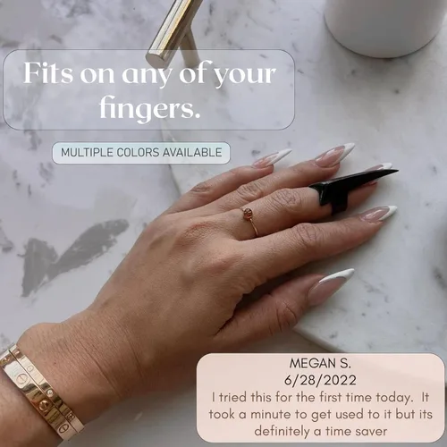 Miniatura 4 de Anillos profesionales para separar y seccionar el cabello, herramientas de acero inoxidable para trenzar el cabello para pelucas de rastas