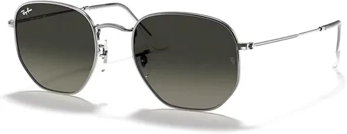 Ray-Ban RB3548N - Gafas de sol hexagonales 001 de 54 M para hombres y mujeres (grande), paquete con kit de diseñador iWear