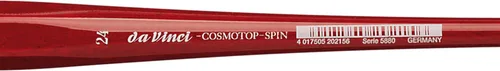 Miniatura 353 de da Vinci Watercolor Series 5580 CosmoTop Spin Pincel de Pintura, Redondo Sintético con Mango Rojo