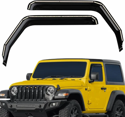 Miniatura 18 de Deflectores de ventana extra duraderos en el canal, protectores de lluvia aptos para Lexus GX 2010-2023, viseras solares, ventilación de viento