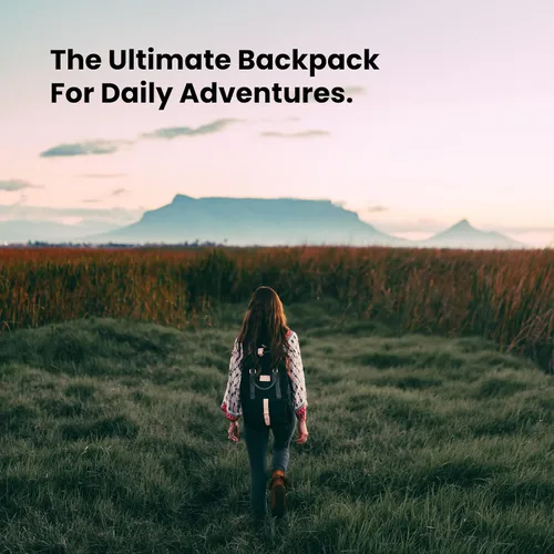 Miniatura 2 de Nordace Eclat Mochila de viaje inteligente para hombres y mujeres con puerto de carga USB, resistente al agua, portátil ligera y duradera para uso
