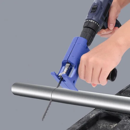 Miniatura 8 de Sierra recíproca inalámbrica de iones de litio con mango ergonómico y 3 cuchillas para poda, madera, plástico, ramas de corte de metal y proyectos