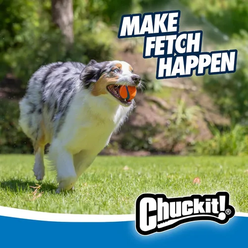 Miniatura 6 de Juguete para perro Chuckit! Ultra Ball, mediano (6.35 cm de diámetro), paquete de 1, para razas de 9-27 kg