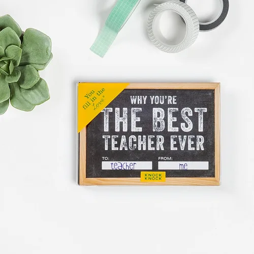 Miniatura 4 de Rellena el Diario del Amor Knock Knock (4.5 x 3.25)., TEACHER Cartas – 1 Junio 2017