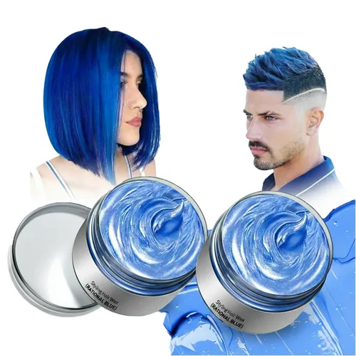 Miniatura 17 de Tinte temporal naranja para el cabello, cera temporal de color del cabello, tinte natural lavable para el cabello para mujeres y hombres, fiesta