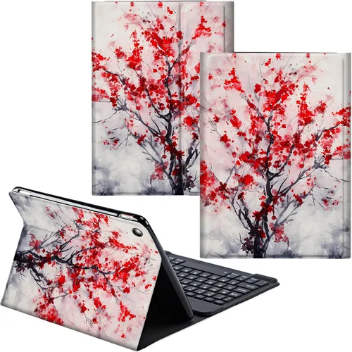 Miniatura 123 de Para Samsung Galaxy Tab S6 Lite Funda 2022/2020 Teclado Inalámbrico Desmontable Y Cubierta De Soporte De Cuero PU Funda Protectora Para Samsung
