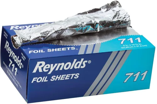 Miniatura 2 de Reynolds Hojas de papel de aluminio entrelazadas emergentes en plata, 500/caja