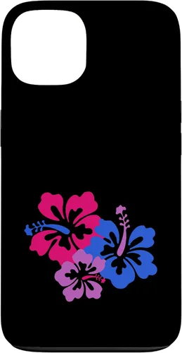 Miniatura 7 de Funda para iPhone 13 Pro Bisexual Bi Pride Sutil Hibiscus Flower Hawaii LGBT LGBTQ
