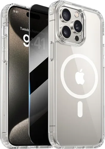 Miniatura 27 de Diaclara Funda diseñada para iPhone 12 Pro Max, [con protector de pantalla de privacidad] [antiespía] [protección contra caídas de grado militar]