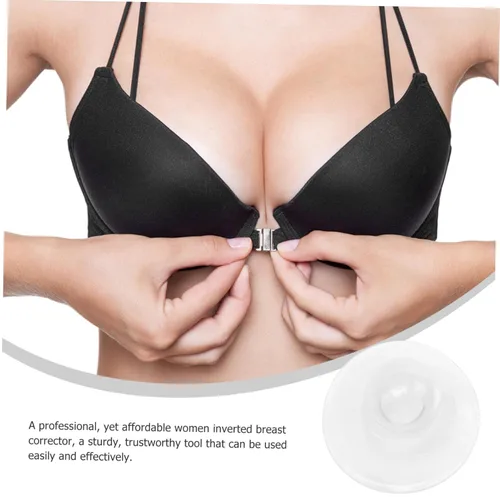 Miniatura 3 de GALPADA Corrector plano invertido de lactancia materna para mujeres, compacto para fácil transporte para pezones invertidos para mujeres