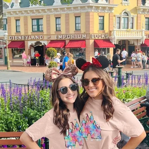 Miniatura 3 de LUKYCILD Magic Castle - Camiseta de manga corta con gráfico lindo y casual para vacaciones