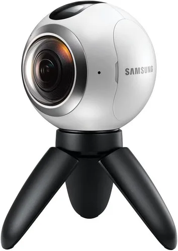 Miniatura 6 de Cámara alta resolución Samsung Gear 360 ° Real VR alta resolución (reparada certificada)., Versión estadounidense, Blanco