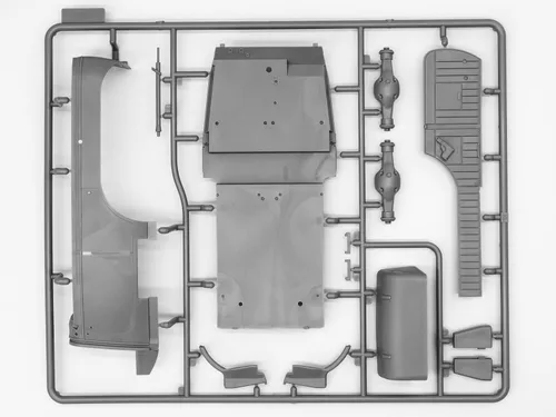 Miniatura 9 de ICM Modelos G4 con cubierta abierta WWII coche alemán
