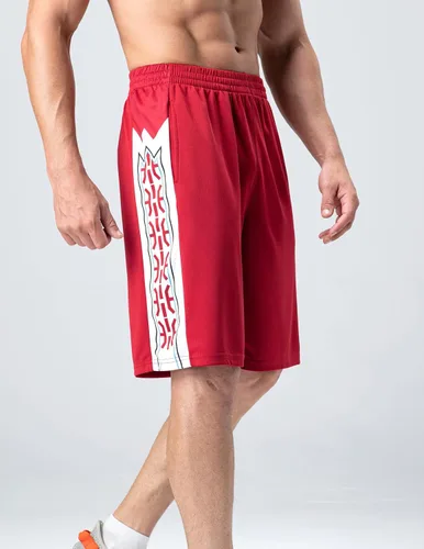 Miniatura 59 de Liberty Imports Paquete de 5 pantalones cortos de baloncesto atléticos de secado rápido para hombre, entrepierna de 9 pulgadas con bolsillos, ropa