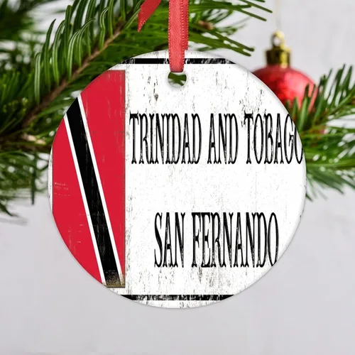 Miniatura 24 de Adornos de Navidad de Estambul 2023, bandera de pavo, decoraciones de Navidad para árbol, país, ciudad, recuerdo, fiesta, vacaciones, decoraciones