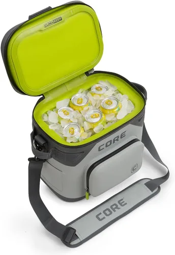 CORE - Bolsa de enfriador suave a prueba de fugas magnética con cremallera impermeable | Bolsa aislada enfriador portátil | Mejor enfriador suave