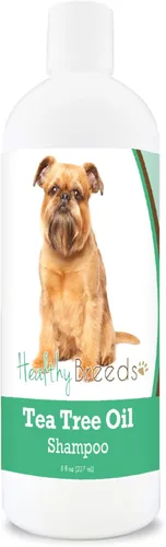 Miniatura 144 de Healthy Breeds Doberman Pinscher Champú de aceite de árbol de té, formulado para piel seca e irritada, reduce la caspa, aroma a gaulteria, 8 onzas