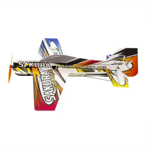 Miniatura 2 de Viloga Actualización 3D EPP Avión Sakura Aerobatic Flying Airplane - Kit de avión RC de espuma duradera de 16.535 in para construir para adultos