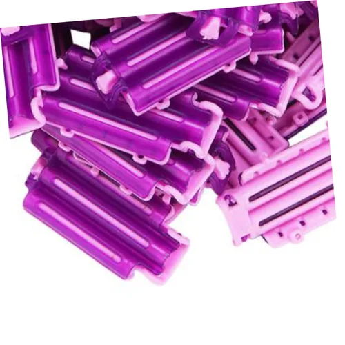 Miniatura 2 de Mikinona Juego de 45 pinzas y rodillos para el cabello, herramienta de volumen para mujeres, rizadores de permanentes, varillas y almohadillas