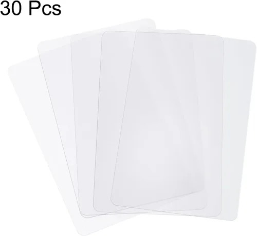 Miniatura 3 de MECCANIXITY 30 unids tarjeta de apertura de plástico 0.014 in herramienta de apertura de palanca flexible ultra fina para pantalla LCD reparación