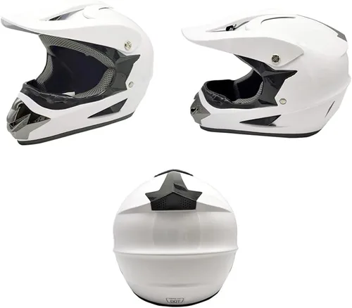 Miniatura 2 de Casco de motocross para motocross, todoterreno, jóvenes, niños, adultos, casco de motocicleta de cara completa para motocross, ATV, MX DH, 3 regalos