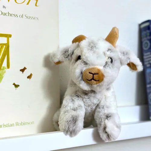 Miniatura 8 de The Petting Zoo - Peluche de cabra de la granja de juguete, regalos para niños, animales de granja Wild Onez Babiez, juguete de peluche de cabra