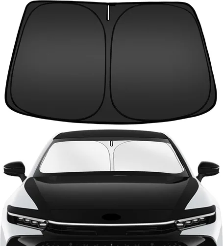 Miniatura 16 de ARISMOTOR - Parasol plegable para parabrisas para Honda Civic 11.ª generación 2022-2025 2026, protector de visera de sol personalizado para ventana