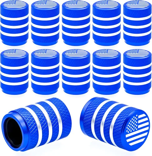 Miniatura 59 de 4 piezas de tapas de válvula de rueda con forma de punta, válvula de rueda de aleación de aluminio con punta, universal para automóviles, SUV