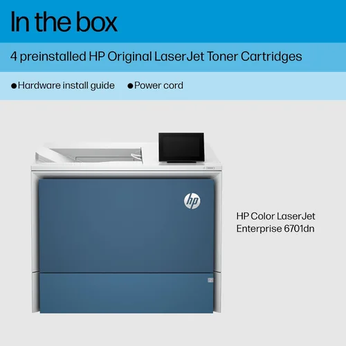 Miniatura 6 de HP Impresora Color LaserJet Enterprise 6701dn, mejor para negocios, (58M42A)