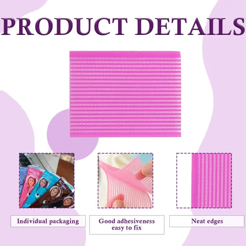 Miniatura 3 de 10 piezas de almohadillas para el cabello con volumen para el cabello, clips de peinado para seccionar y levantar, accesorios reutilizables