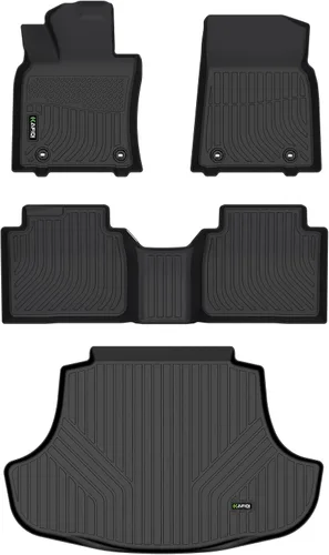 Miniatura 53 de Alfombrillas y revestimiento para maletero para Jeep Grand Cherokee L 2021-2025 (6 pasajeros, sin consola central) con respaldo, revestimientos