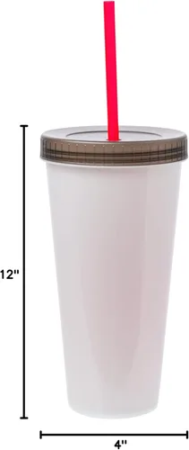 Miniatura 16 de Silver Buffalo Five Nights at Freddy's - Paquete de 4 vasos de plástico que cambian de color con Freddy Fazbear, Bonnie, Chica y Foxy, 24 onzas