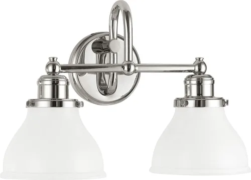 Miniatura 23 de Capital Lighting 621111PN-426 - Lámpara de pared de cristal transparente de mediados de siglo, 1 luz de 100 vatios, 10 pulgadas de alto x 6 pulgadas