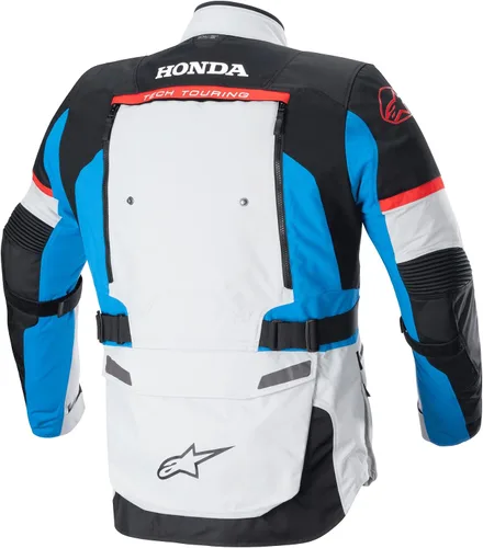 Miniatura 2 de Alpinestars Chaqueta de motocicleta para hombre Gris hielo/azul/rojo brillante