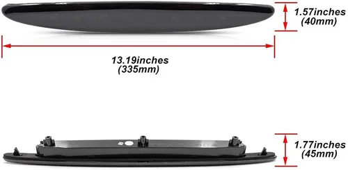 Miniatura 7 de Kit de luz de freno LED roja con lente ahumada para 2002-2006 MINI Cooper R50 R53 1ª generación OEM de alta lámpara de freno de montaje alto