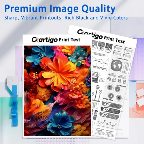 Miniatura 4 de 951XL - Cartuchos de tinta de alto rendimiento compatibles con paquete combinado HP 950 951, repuesto para impresoras Officejet Pro 8100 8600 8610