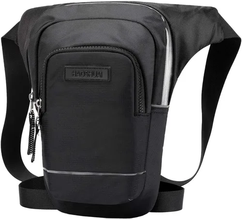 Miniatura 2 de Riñonera de nailon para hombres y mujeres, motocicleta, ciclismo, riñonera para viajes, al aire libre, senderismo, táctica, bolsa cruzada