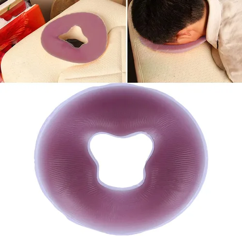 Miniatura 4 de Lurrose Almohada de masaje facial de silicona, almohadilla de spa facial, almohadilla para el cuerpo, relajante, cojín de salón