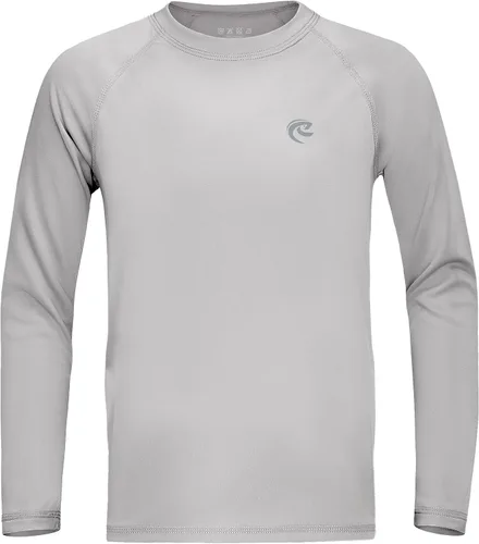 Miniatura 10 de Camiseta de natación de manga larga UPF 50+ para niños, paquete de 1 o 2 unidades de protección solar UV Rash Guard, camisetas de agua SPF